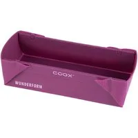 coox Backform coox WUNDERFORM Basic M in lila die erste faltbare Kastenform Backform