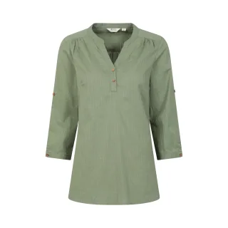 Mountain Warehouse - "Petra" Hemd für Damen 3/4 Ärmel (Helles Khaki)