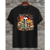 RMK T-Shirt Herren Shirt Trikot Fan Fußball Pokal Deutschland Germany EM WM 2024 aus Baumwolle