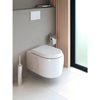 Duravit Collection One Wand Tiefspül WC 2583090000 verdeckte Befestigung, 385x570mm, Weiß Hochglanz