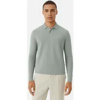 BOSS ORANGE Poloshirt Petempestolong mit Knopfleiste