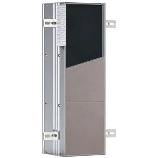 Emco Asis Plus WC-Modul 975611005 Anschlag rechts, Unterputzmodul, befliesbar