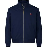 U.S. Polo Assn. Funktionsjacke Blouson-Übergangsjacke US16835 (Baumwolle) navyblau Herren