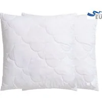 OTTO home Microfaserkissen Mondschein, Kopfkissen 1-tlg. oder 2-tlg. 40x80 oder 80x80 cm, Füllung: Faserbällchen, Bezug: Polyester oder antibakteriellen Microfaser, Kissen, allergiker geeignet (für Hausstauballergiker)