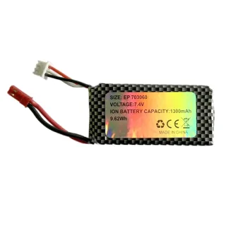 Kootai Ki84 WWII Fighter / MO-FLY MF-A84/ MO-FLY P-51D RC Airplane Spare Parts 7.4V 1300mAh LiPo Battery