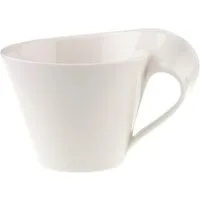 Villeroy & Boch Tasse New Wave Caffe Café au lait Obertasse 0,4 l, Premium Porcelain