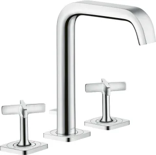 Hansgrohe 3-Loch Waschtischarmatur Axor Citterio E Standmodell chrom, 36108000 , 36108000 36108000