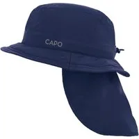 CAPO Fischerhut Fischerhut, Nackenschutz abnehmbar, Futter, UV 50 (1-St)