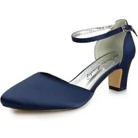 White Lady 700 Satin - Riemchen Pumps Slingpumps