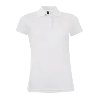 SOLS Womens/Ladies Performer Kurzarm-Piqué-Poloshirt (Weiß)