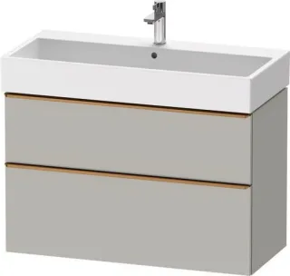 Duravit D-Neo Waschtischunterbau wandhängend Betongrau Matt 984x442x625 mm - DE4374004070000 DE4374004070000
