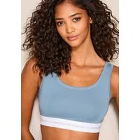 Copenhagen Studios Bustier mit weichem Logobund und aus elastischer Baumwoll-Modal-Qualität