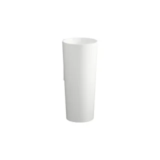 Laufen SCOPIO Bodenstehender Waschtisch H511CO40001111 400x500x900 mm, mit Armaturenbank, mit einem Hahnloch, mittig, ohne Überlauf, weiß