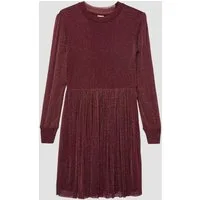 s.Oliver Minikleid Kleid Kurzes Kleid aus weichem Glitzer-Mesh