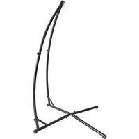 JEOBEST Hängemattengestell Hängesessel Gestell Outdoor, 214cm Hängesitz Halterung, Nur Gestell, C Ständer, bis 120kg
