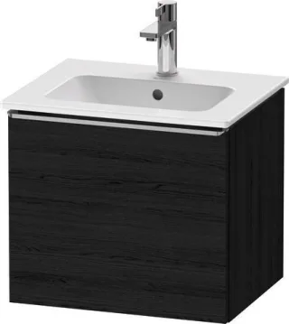 Duravit D-Neo Waschtischunterbau wandhängend Eiche Schwarz Matt 510x402x440 mm - DE4260070160000 DE4260070160000