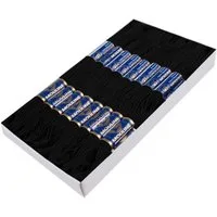 maDDma 24 Docken Stickgarn / Sticktwist Stickgarn, 8 m, 9992 schwarz