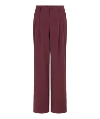 Esqualo - Hose mit weitem Bein rot - Gr. - 34