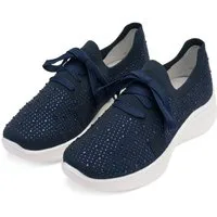 Ara SEATTLE Slip-On Sneaker Keilabsatz, Slipper, Freizeitschuh mit Strasssteinen, H-Weite