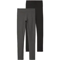 Name It Leggings NKFVIVIAN 2P LEGGING L NOOS (Packung, 2-tlg)