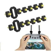 Wigento Für DJI Air 3 / Mini 4 Pro RC 2 Controller Antennen Signalverstärker Zubehör Drohne
