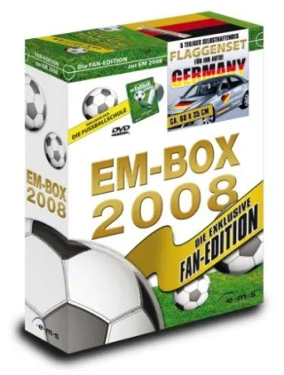 EM - Box 2008: Die exklusive Fan-Edition (+ Flaggenset und Spielplan)