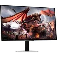 Odyssey QD-OLED G80SD S32DG800SU, Gaming-Monitor 80 cm (32 Zoll), silber, UltraHD/4K, HDR, Fernbedienung, 240Hz Panel