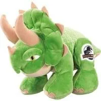 Jurassic World, Triceratops, Kuscheltier grün/beige, 25 cm