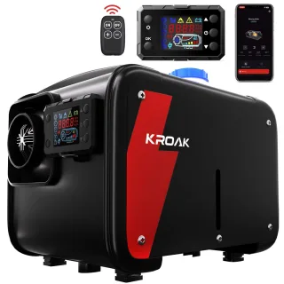 HCALORY KROAK W1 5-8KW Car Parking Heater Horizontal Diesel Heater with Remote Control For Car Truck