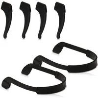 kwmobile Brillengestell kwmobile Antirutsch Halterung und Brillenband für Brillenbügel Set -, Antirutsch Halterung + Band für Brille