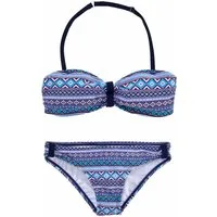 s.Oliver Bandeau-Bikini mit grafischem Druck