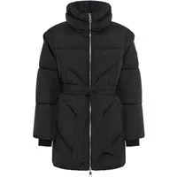 BOSS ORANGE Steppjacke Piobella Premium Damenmode Regular Fit, tailliert, mit Gürtel