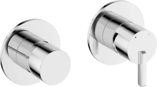 Neuesbad Serie 600 Wannenarmatur Unterputz, mit Umstellung, Oberfläche: chrom NB1BQS_046P1