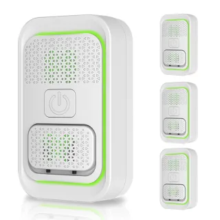 Tevorex Negative Ion Air Purifier Silent Operation High Efficiency with Plug-In Design for Intelligent Odor Removal for