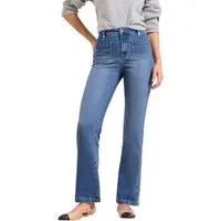 LIPSY Schlagjeans Lipsy Kick Schlagjeans (1-tlg)