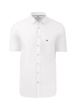 Fynch Hatton - Oxford-Hemd aus Baumwolle weiß - Gr. - XL