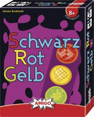 Amigo 01720 - Schwarz Rot Gelb [Kartenspiel]