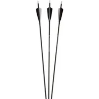 BEARPAW PRODUCTS Carbonpfeil Slim Line Black Federn