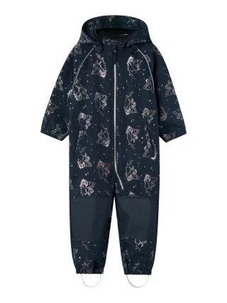 NAME IT - NMFALFA08 SOFTSHELL SUIT FOIL FO NOOS dark sapphire - Gr. - 98