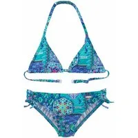 Buffalo Triangel-Bikini Shari Kids im Folklore-Print