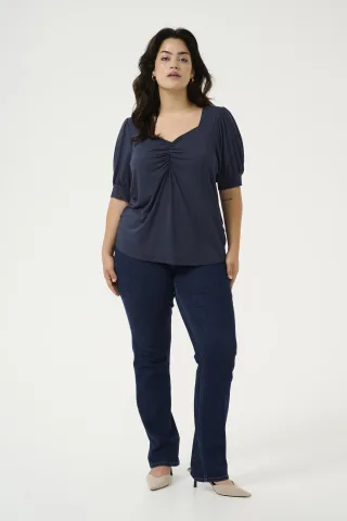 T-shirt Tight fit marine