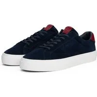 Tommy Hilfiger PREMIUM DRESS CUPSOLE SUEDE Sneaker, Freizeitschuh, Halbschuh, Schnürer mit seitlicher Logoprägung