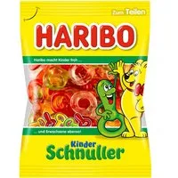 HARIBO Süßigkeit, Haribo Kinder Fruchtgummi Schnuller weich in der Konsistenz 175g
