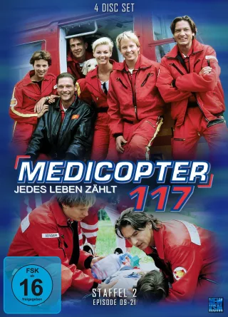 Medicopter 117 - Staffel 2 Folge 09-21 (4 Disc Set)