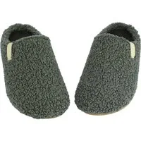 Beck Damen Pantoffel Jule im Teddy-Look Hausschuh zum Schlupfen