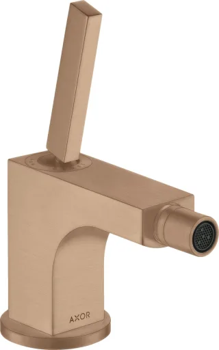 Hansgrohe Bidetmischer Axor Citterio 90mm Brushed Red Gold 39210310