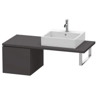 Duravit L-Cube Unterschrank für Konsole Graphit Supermatt 420x547x400 mm - LC583108080 LC583108080