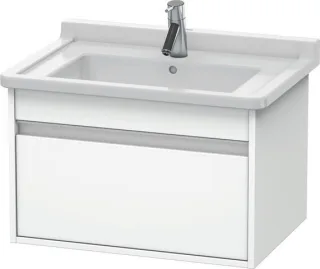 Duravit Ketho Waschtischunterbau wandhängend Weiß Matt 800x455x410 mm - KT666401818 KT666401818