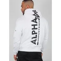 Alpha Industries Kapuzensweatshirt BACK PRINT HOODY Baumwollmischung, regular fit