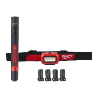 Milwaukee HL2IPL-LED Akku-Arbeitsleuchten Set - 4933492103